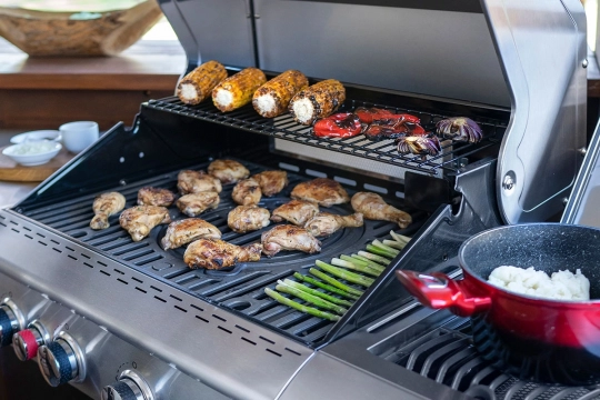 Газовый гриль Nexgrill Deluxe LION 4B - 11